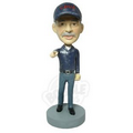 Stock Body Casual Foreman Male Bobblehead